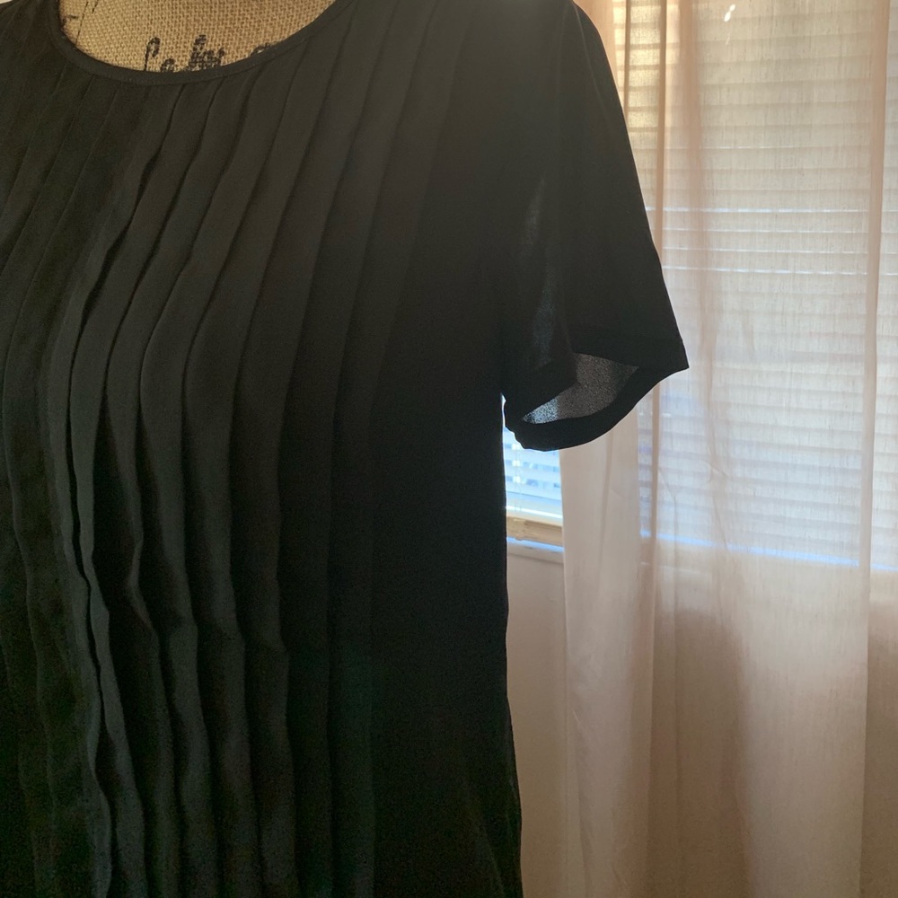 Black work blouse Size Small